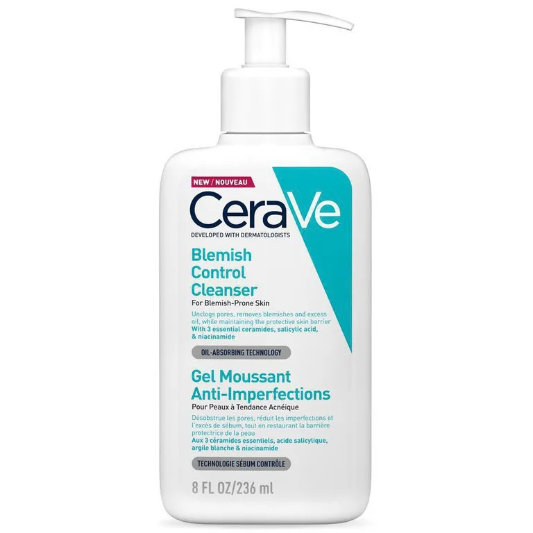 CeraVe 適樂膚 淨膚白泥抗粉痘潔面露